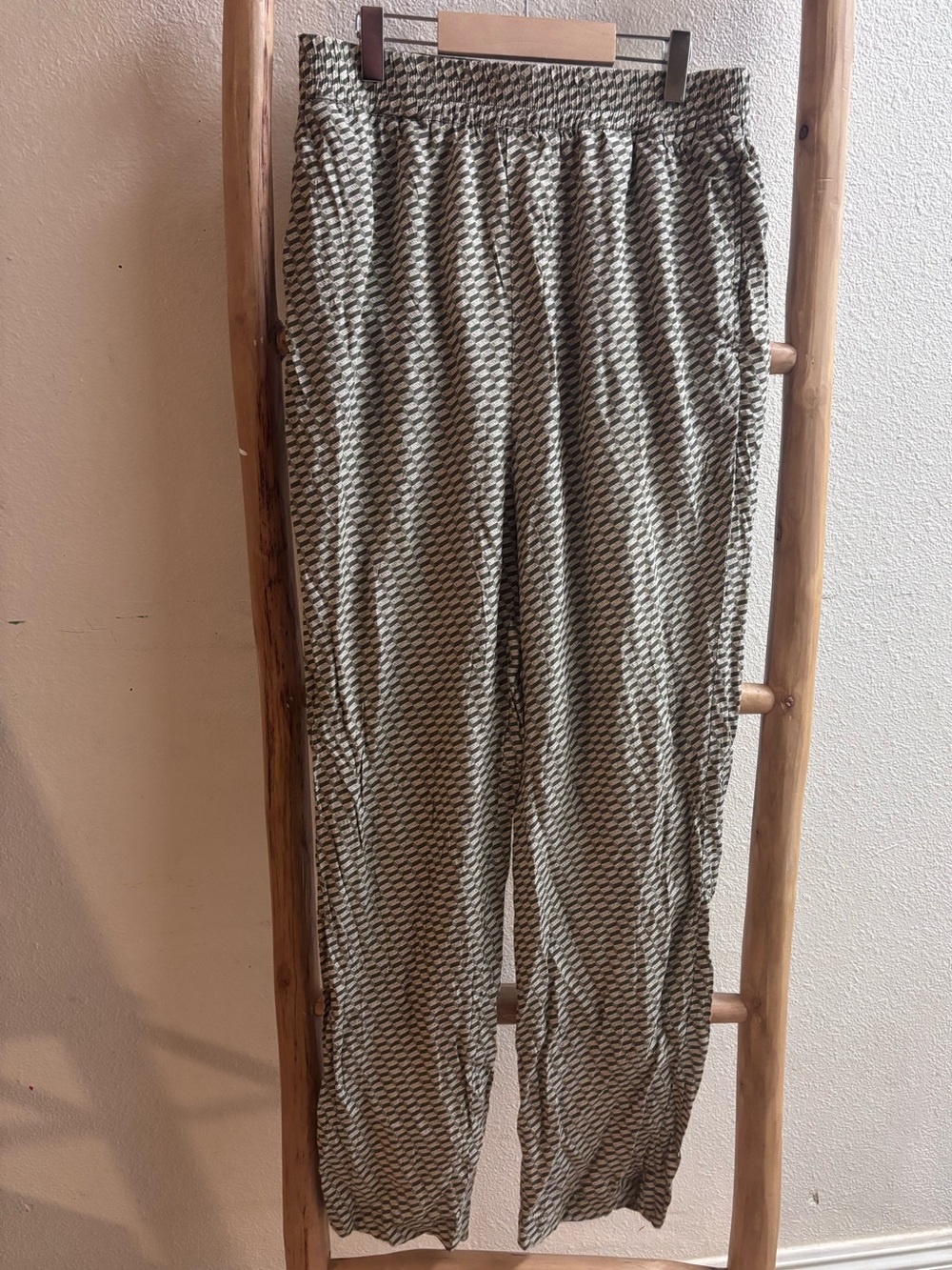 Kith Geometric Print Elastic Waist Pants